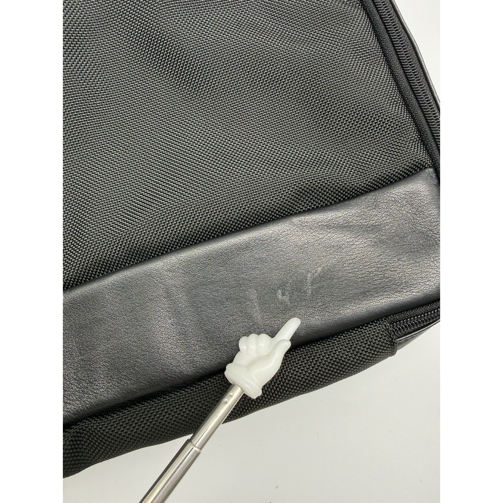 TUMI Laptop Shoulder Bag Brief‎ Bag Black Ballistic Nylon Organizer - Picture 14 of 15